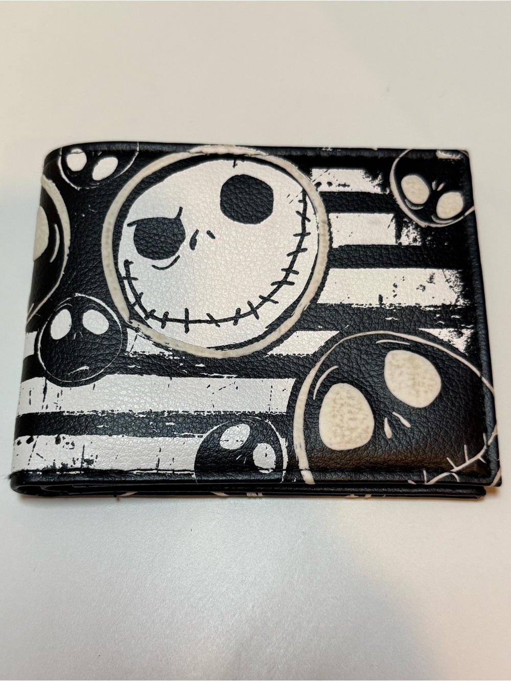 The Nightmare Before Christmas Jack Heads Bi-Fold Wallet